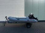 Rubberboot RIB | 40PK Motor + Trailer | Direct Vaarklaar |, Watersport en Boten, Rubberboten, Zo goed als nieuw, Benzine, Minder dan 70 pk