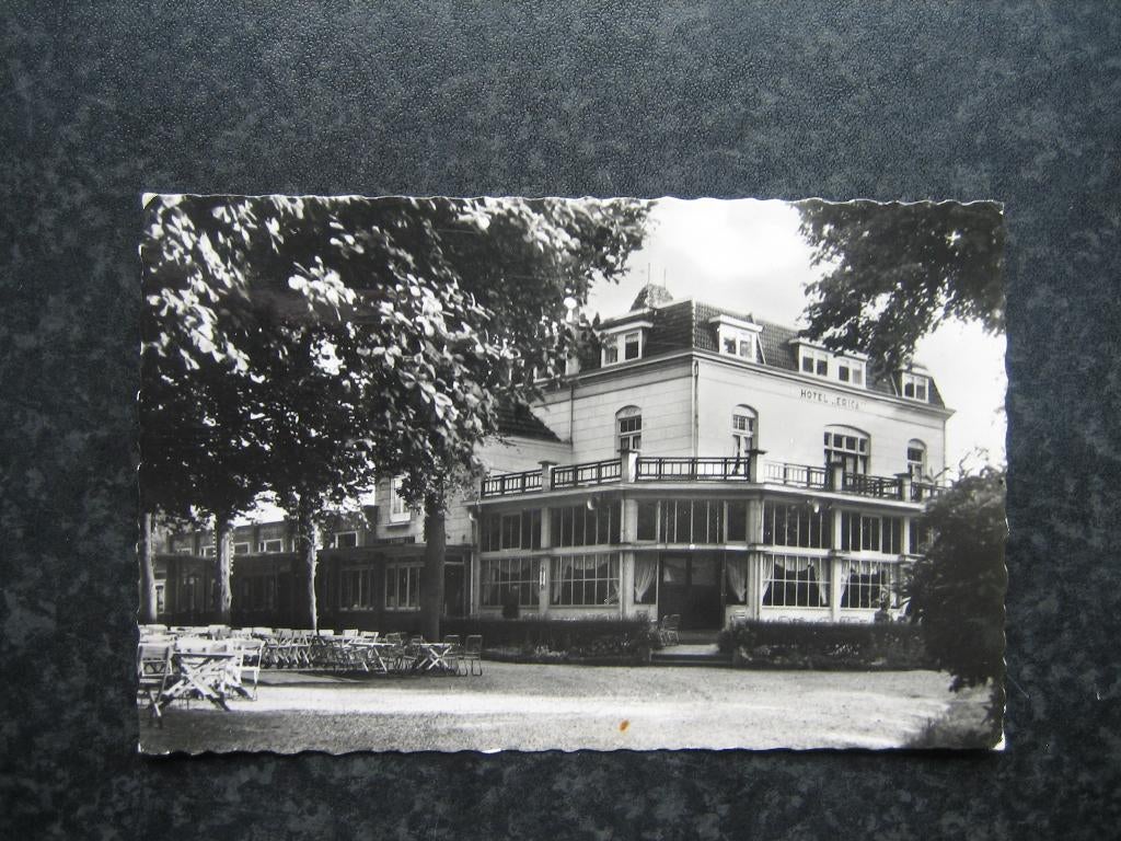 BERG EN DAL Familie hotel Erica 1960, Verzamelen, Ansichtkaarten | Nederland, Ophalen of Verzenden, 1960 tot 1980, Gelderland