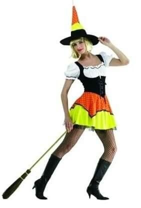 Heksen jurk maat 44 z.g.a.n. foute party carnaval, Kleding | Dames, Ophalen of Verzenden, Zo goed als nieuw, Maat 42/44 (L), Carnaval