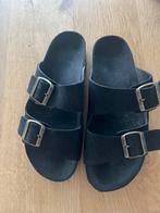 Zwarte Scholl sandalen, maat 38,5, Kleding | Dames, Schoenen, Ophalen of Verzenden, Zo goed als nieuw, Zwart, Sandalen of Muiltjes