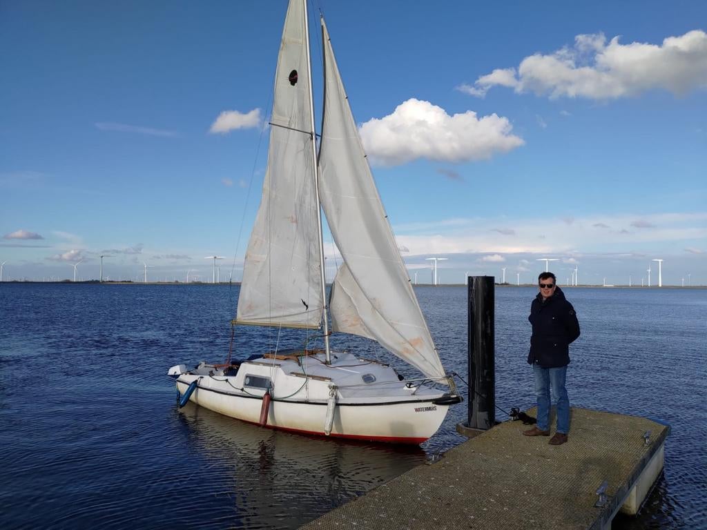 Zeilboot Sumplast Geischa, Ophalen of Verzenden, Gebruikt, Zeilboot