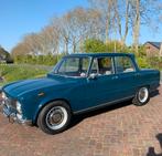 Alfa Giulia 1300 Ti 1970 ongerestaureerd, Auto's, Blauw, Handgeschakeld, Grijs, Particulier
