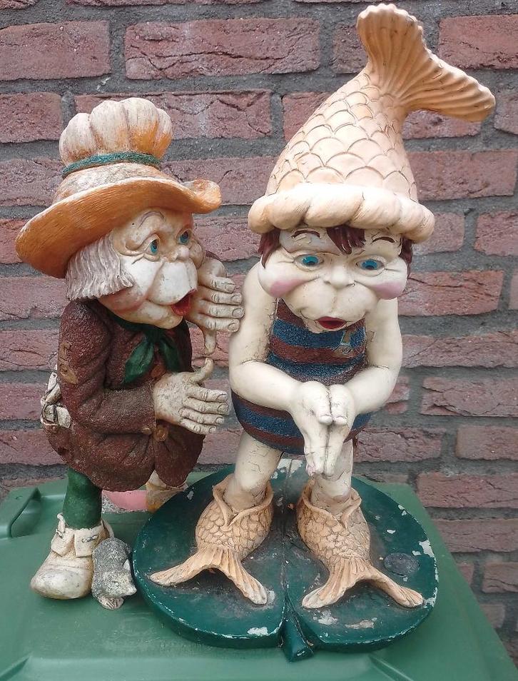 2 X Laaf, Verzamelen, Efteling, Gebruikt, Beeldje of Poppetje, Ophalen of Verzenden