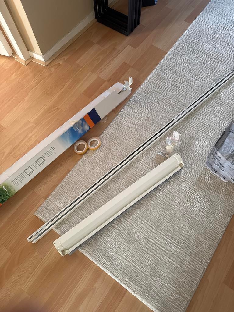 Hamstra rolhor voor ramen, wit, Ophalen, Minder dan 80 cm, Overige typen, Minder dan 200 cm