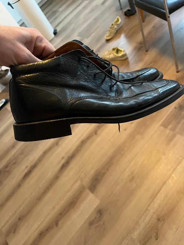 Van Beers leren schoenen, Ophalen of Verzenden, Zo goed als nieuw, Zwart