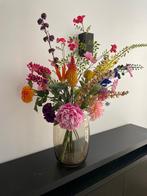 Zijden boeket met vaas, Ophalen, Zo goed als nieuw