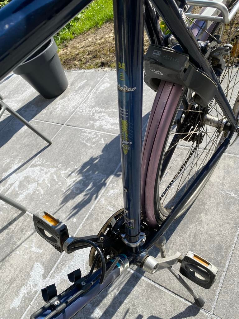Gazelle Medeo fiets - Maat 60, Fietsen en Brommers, Fietsen | Heren | Herenfietsen, Ophalen, Gebruikt, Velgrem, Versnellingen