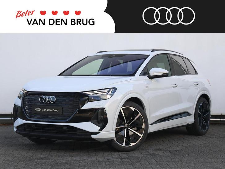 Audi Q4 e-tron 50 quattro S-Line 77 kWh | S-line exterieur |, Auto's, Audi, Bedrijf, Te koop, Q4 e-tron, 4x4, ABS, Achteruitrijcamera