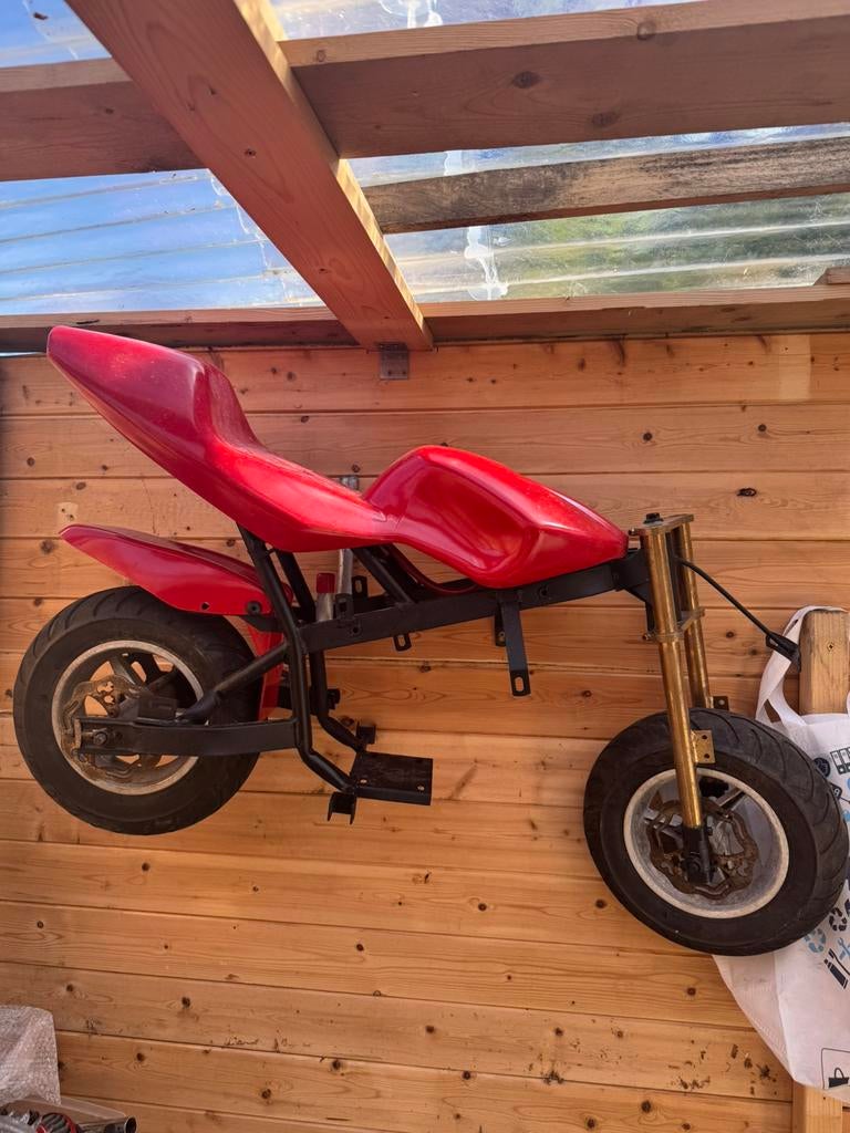 Minibike in onderdelen, Ophalen, Gebruikt, Overige typen, 50 cc