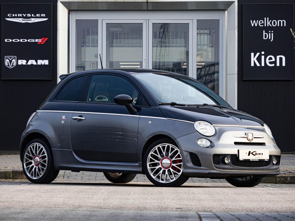 Abarth 500 1.4 T-Jet Abarth Elaborabile | Leder | Automaat |, Auto's, Abarth, Stof, Euro 6, 4 cilinders, Bedrijf