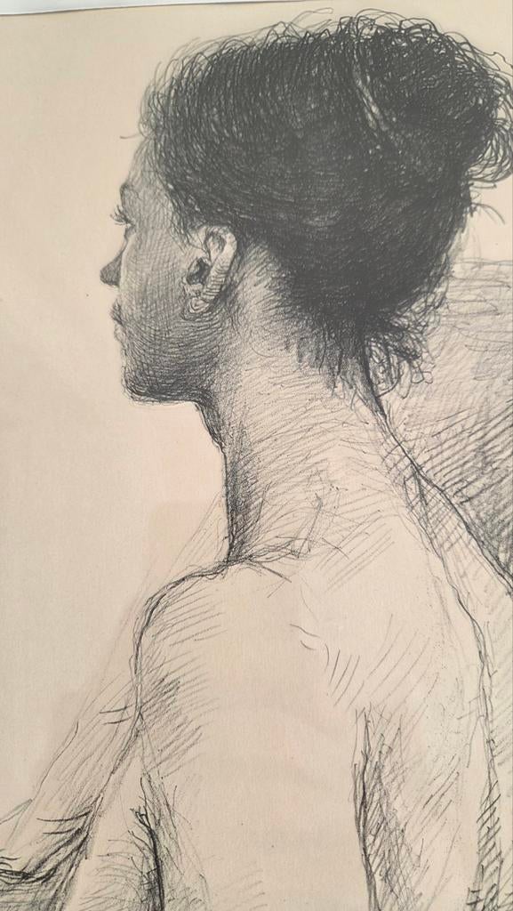 Aat Veldhoen – originele grafiek uit de jaren ’60, Antiek en Kunst, Ophalen of Verzenden