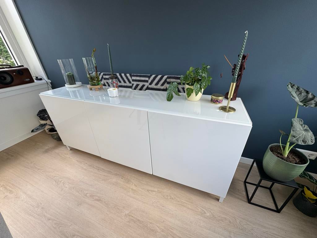 IKEA Besta dressoir / tv-meubel, Ophalen, 150 tot 200 cm, Zo goed als nieuw, 25 tot 50 cm