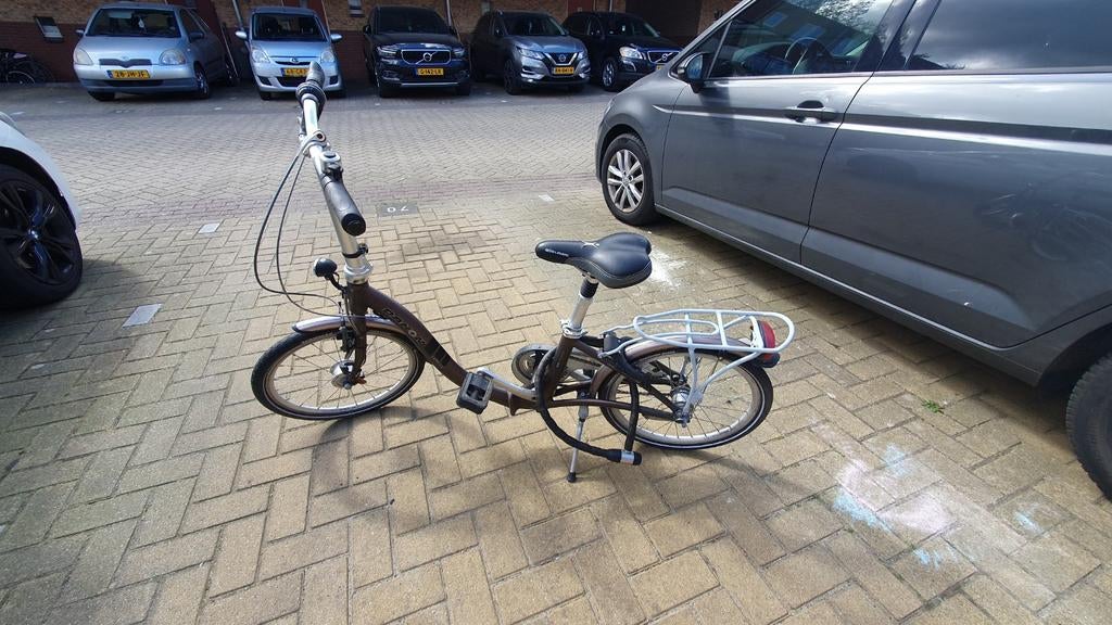 Gebruikte Dahon vouwfiets in prima staat, Fietsen en Brommers, Fietsen | Vouwfietsen, Ophalen, 20 inch of meer, Gebruikt, Totaal opvouwbaar