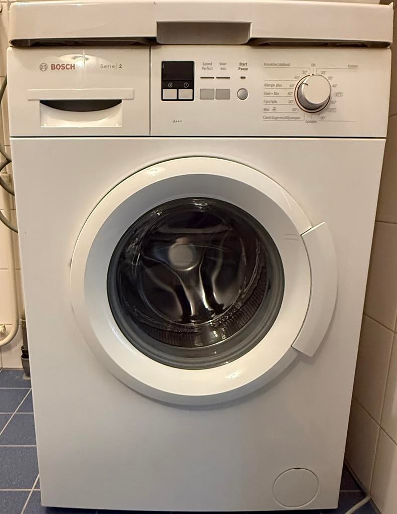 Bosch wasmachine, Witgoed en Apparatuur, Ophalen, Gebruikt, Voorlader, 85 tot 90 cm