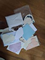 Uit gestanste kaarten meerdere sets, Ophalen of Verzenden, Nieuw, Overige thema's, Blanco kaart of Basiskaart