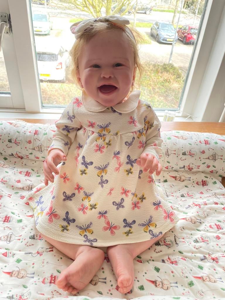 Reborn Baby pop Jupiter by Melody Hess, Verzamelen, Ophalen of Verzenden, Nieuw, Pop, Levensecht of Reborn