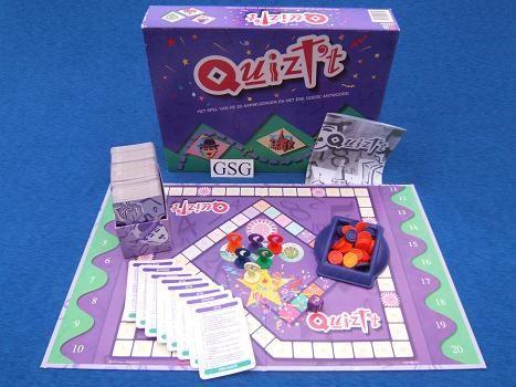 Quizt't nr. 04277 104-03, Hobby en Vrije tijd, Gezelschapsspellen | Bordspellen, Gebruikt, Ophalen