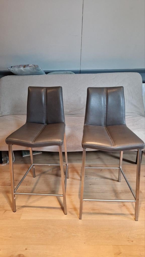 Xooon barkrukken - Gebruikt, maar in goede staat, Huis en Inrichting, Barkrukken, Gebruikt, Met voetsteun, 60 tot 90 cm, Ophalen of Verzenden