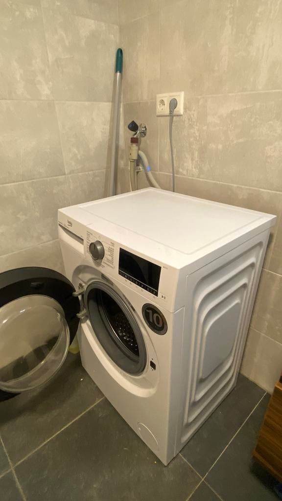 Beko B3WT5841WB1 IronFast wasmachine - Zo goed als nieuw, Witgoed en Apparatuur, Ophalen, 1200 tot 1600 toeren, 8 tot 10 kg, Zo goed als nieuw