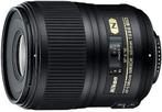 Nikon AF-S 60mm f/2.8 G ED Micro objectief -, Audio, Tv en Foto, Fotografie | Lenzen en Objectieven, Ophalen of Verzenden, Zo goed als nieuw