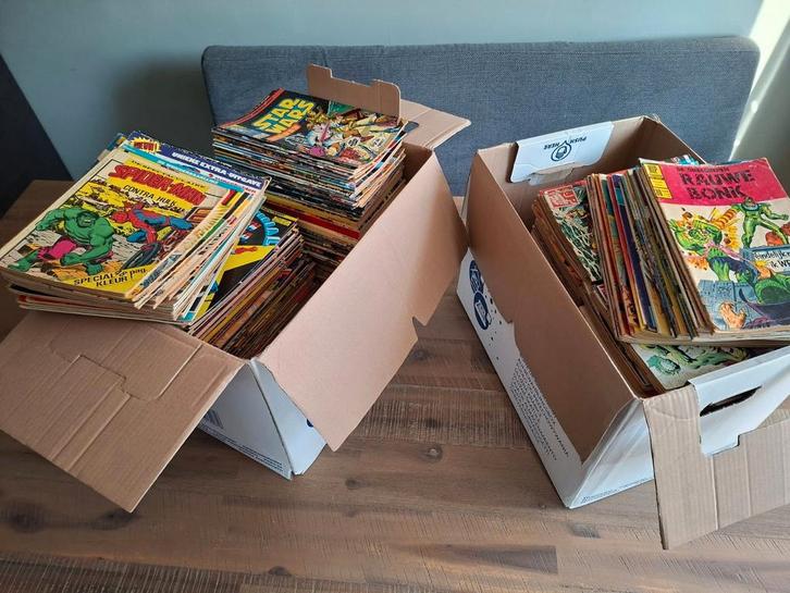Uit nalatenschap verkregen stripboeken, Boeken, Strips | Comics, Gelezen, Meerdere comics, Europa, Ophalen of Verzenden