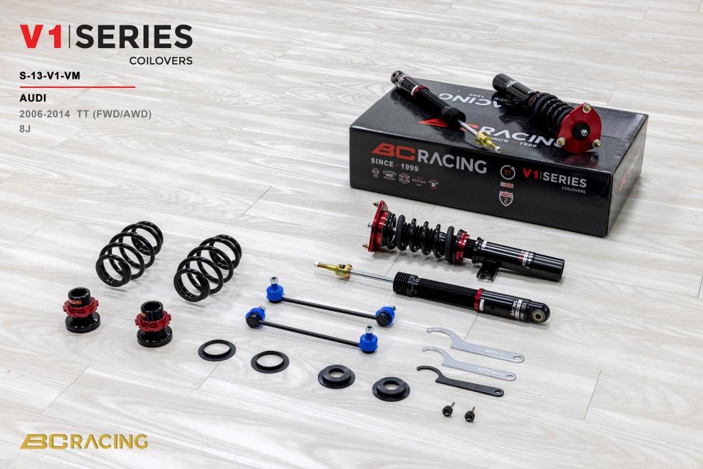 BC Racing schroefset verlaging - Audi TT 8J 06-14, Ophalen of Verzenden