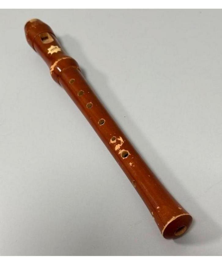 Vintage Venus houten blokfluit Duitse fluit DDR 1970 33 cm, Muziek en Instrumenten, Blaasinstrumenten | Blokfluiten, Gebruikt