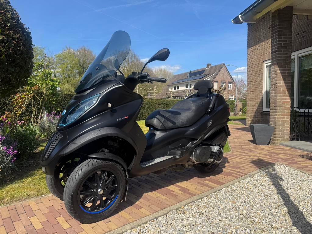 PIAGGIO MP3 500CC LT SPORT MAT ZWART 2014., Ophalen, Overige modellen, Zo goed als nieuw, Benzine