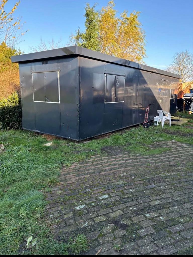 Keet / Schaftwagen / Kantoorunit, Zakelijke goederen, Machines en Bouw | Keten en Containers, Ophalen