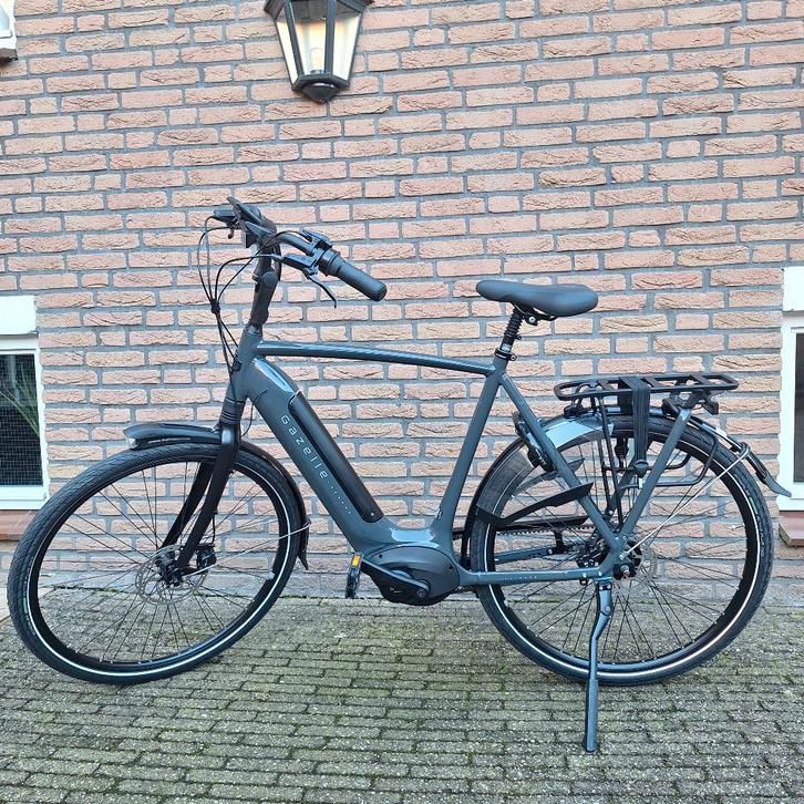 Gazelle grenoble C 5 HMB 61 CM, Fietsen en Brommers, Elektrische fietsen, Zo goed als nieuw, Gazelle, 59 cm of meer, 50 km per accu of meer