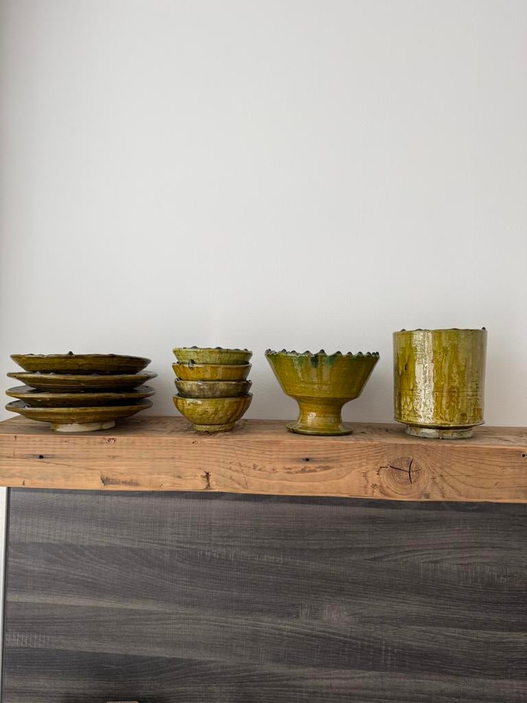 Tamegroute set in nieuwstaat, Huis en Inrichting, Ophalen, Nieuw, Overige stijlen, Kop(pen) en/of Schotel(s)