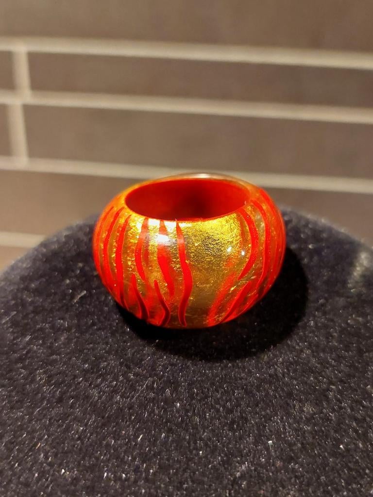 Zsiska ring - mt. M, Ophalen of Verzenden, Zo goed als nieuw, Overige kleuren, Dame