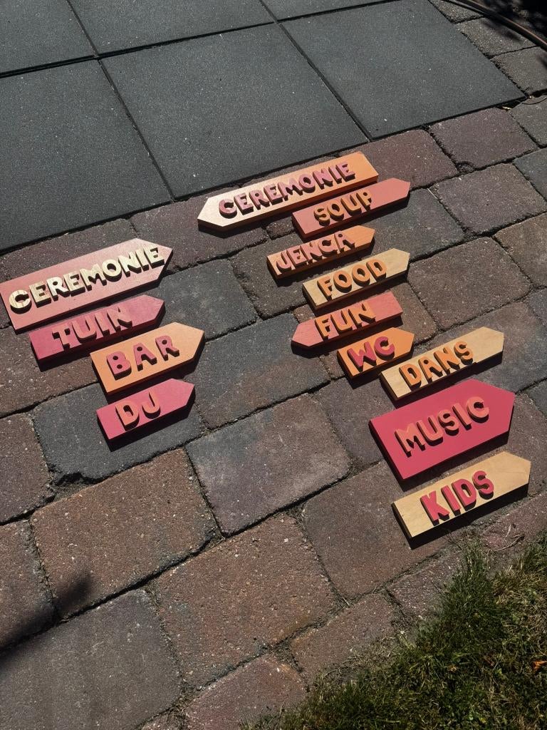 Bruiloft decoratie, Ophalen, Zo goed als nieuw, Versiering, Geboorte of Huwelijk