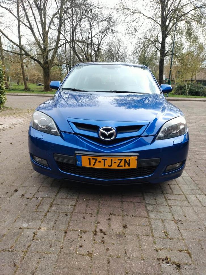 Mazda 3 2.0 Hatchback 2006 Blauw, Auto's, Mazda, Particulier, ABS, Airbags, Airconditioning, Boordcomputer, Centrale vergrendeling