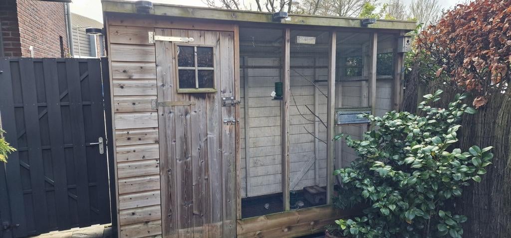 Voliere, Ophalen, Hout, Minder dan 3 meter, 1 tot 2 meter