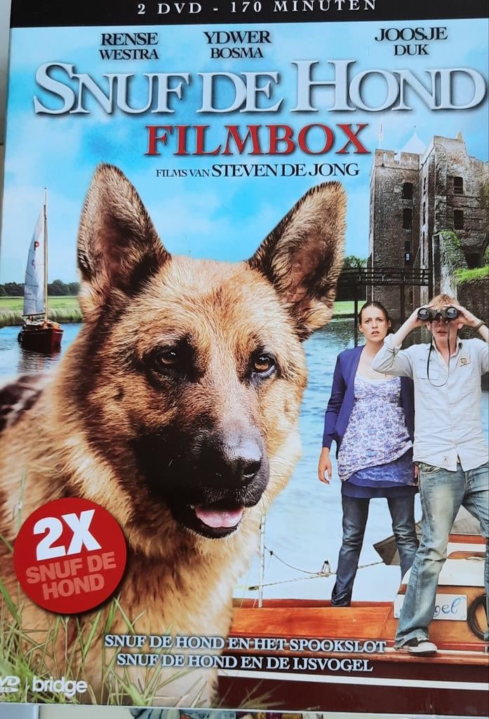 Snuf de Hond Filmbox Dubbel DVD: Spookslot & IJsvogel, Ophalen of Verzenden