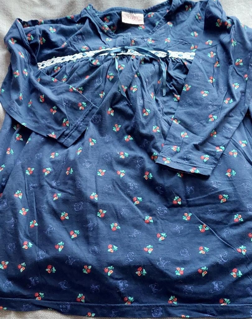 D blauw nacht japon M, Kleding | Dames, Ophalen of Verzenden, Zo goed als nieuw