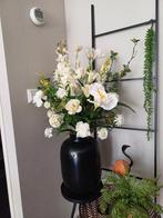 Zijden bloemen boeket - Luxe decoratie, Ophalen of Verzenden, Nieuw, Binnen