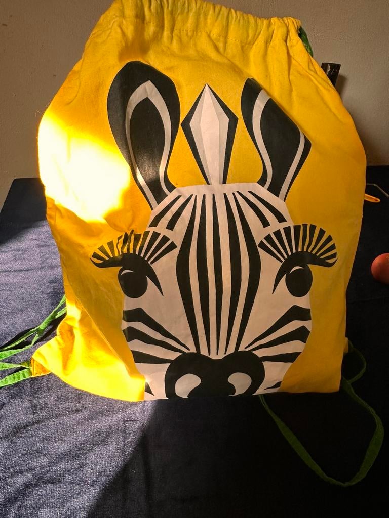 Leuk zebra  tasje, Kinderen en Baby's, Kindermode-accessoires, Ophalen of Verzenden, Zo goed als nieuw