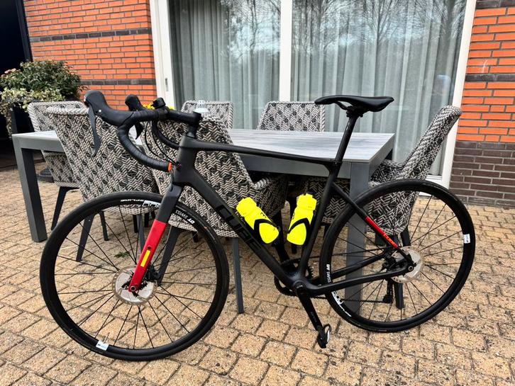 Racefiets Cube Zwart, Fietsen en Brommers, Fietsen | Heren | Sportfietsen en Toerfietsen, Zo goed als nieuw, Overige merken, Meer dan 20 versnellingen