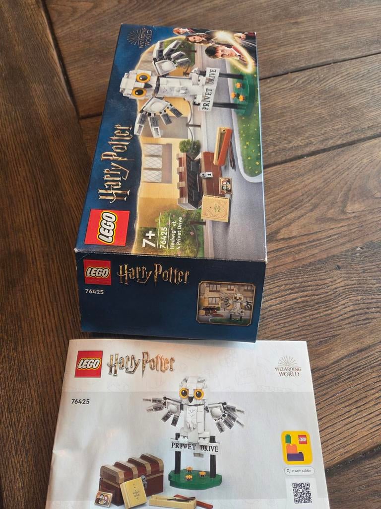LEGO Harry Potter Hedwig op 4 Privet Drive (76425), Lego, Ophalen of Verzenden, Complete set, Ongeopend/sealed