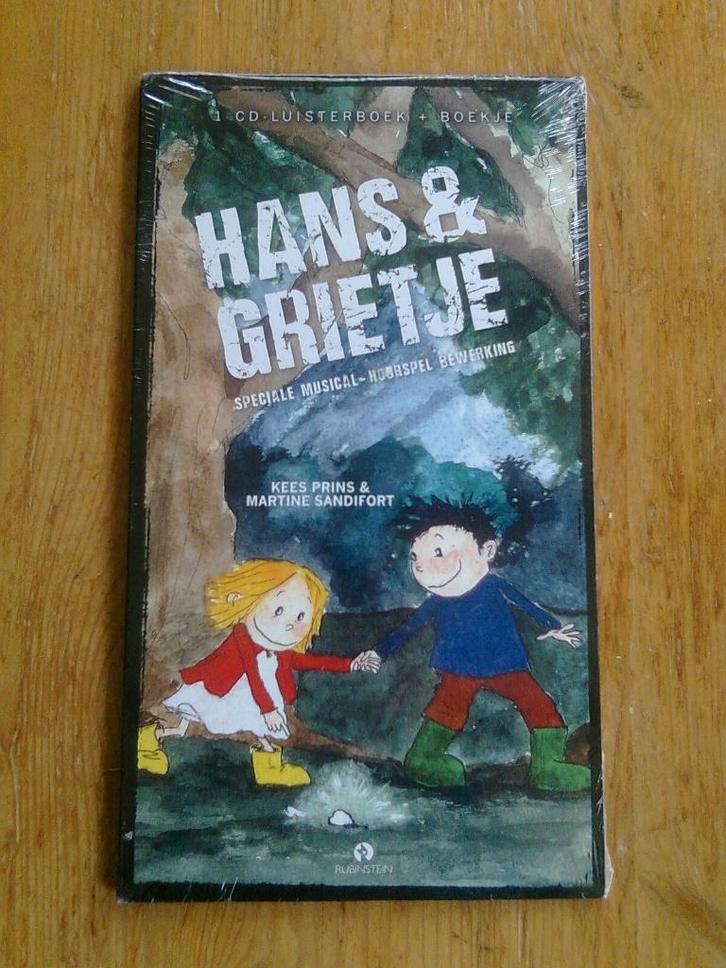 Hans & Grietje, speciale musical-hoorspel bewerking, Boeken, Kinderboeken | Kleuters, Nieuw, Fictie algemeen, Ophalen of Verzenden