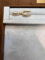 Elegante 14k Gouden Oorbellen, Hangers, Ophalen of Verzenden, Zo goed als nieuw, Goud