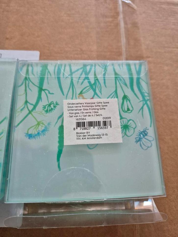 8 onderzetters met voorjaarsthema (Blokker), Huis en Inrichting, Woonaccessoires | Onderzetters, Nieuw, Glas of Kopje, Ophalen of Verzenden