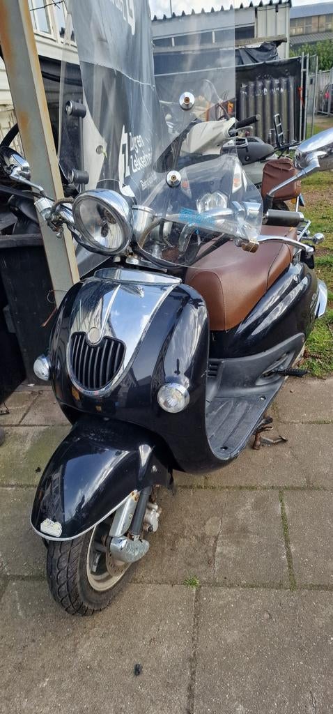 Retro snorscooter, Ophalen, Gebruikt, Benzine, Overige merken