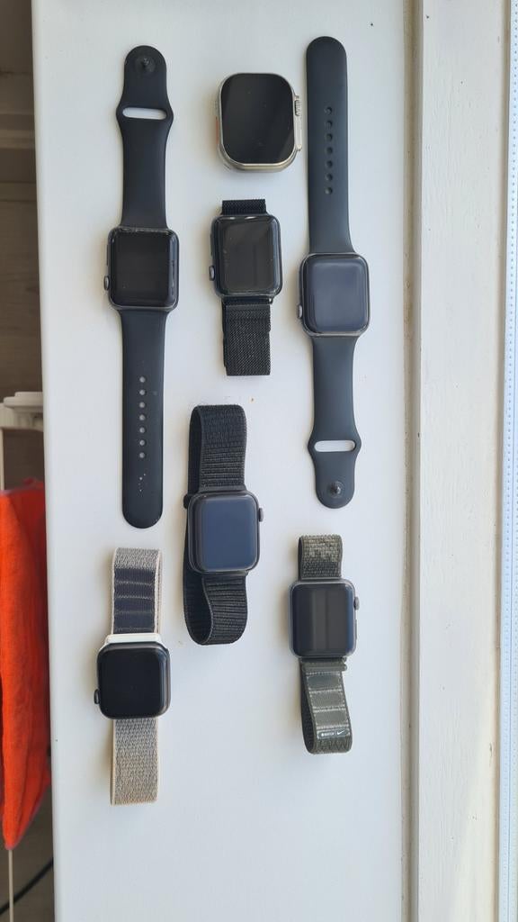 Apple Watch bundle Series 6 Nike 5 3 2 SE Ultra voor onderde, Sieraden, Tassen en Uiterlijk, Smartwatches, Ophalen of Verzenden