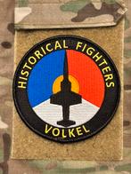 Embleem historical Fighters Volkel, Verzenden, Luchtmacht, Nederland, Embleem of Badge