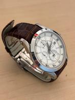 Seiko premier chronograaf Cal.7T62, Ophalen of Verzenden, Zo goed als nieuw, Leer, Seiko