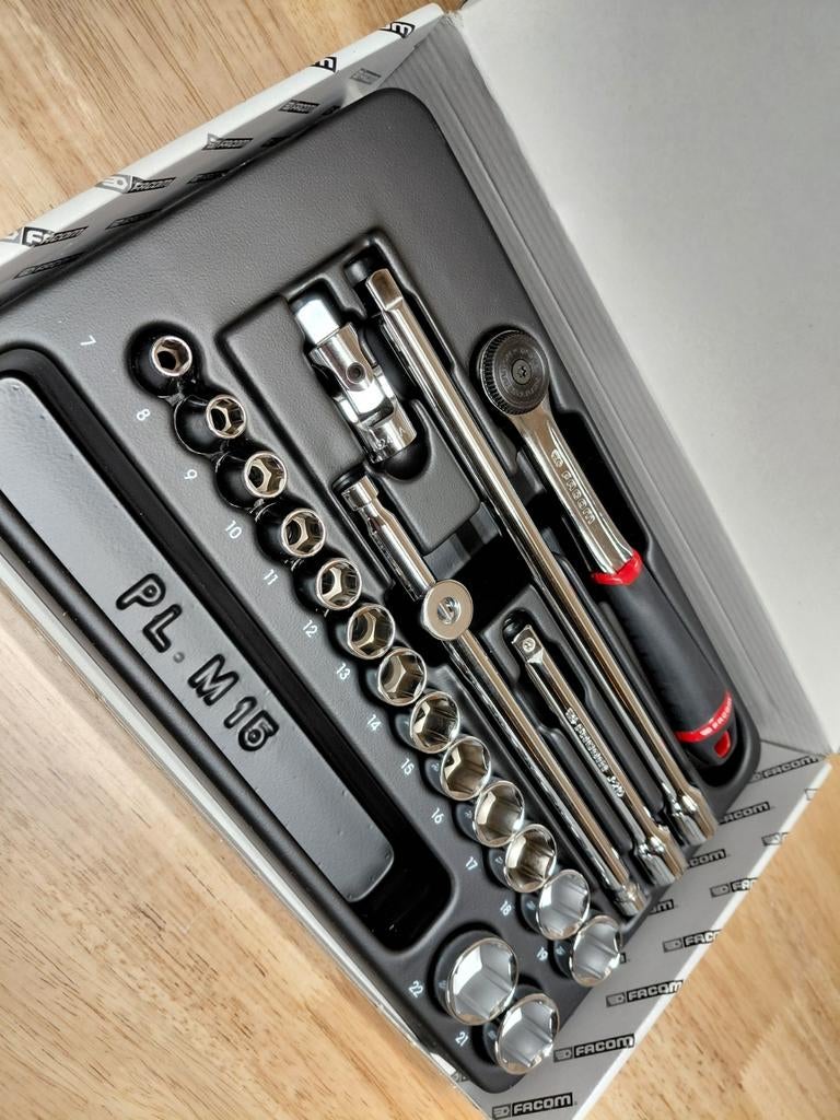 Facom doppenset 3/8 nieuw in doos: MOD.J161-36, Auto diversen, Autogereedschap, Ophalen of Verzenden, Nieuw