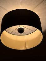 Grote zwarte hanglamp, Huis en Inrichting, Ophalen, Gebruikt, Zwart, Rond